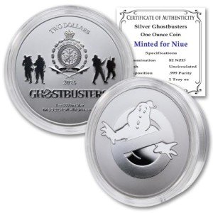 2024 Niue Silver Ghostbusters 40th Anniversary Coin