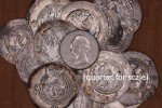 Ancient Sassanid Silver Drachm Coin with Certificate