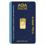 AgaBullion 1/2 Gram .9999 Fine Gold Bar