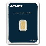 1 Gram APMEX Gold Bar - Perfect Investment