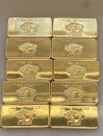 10-Pack of 5 Gram Gold Buffalo Bullion Bars