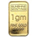 1 Gram Gold Bar - Affordable Investment Option