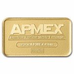 1 Gram APMEX Gold Bar - Perfect Investment