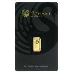 Perth Mint 1 Gram Gold Bar in Assay