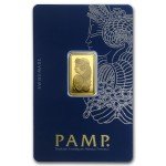 5g PAMP Suisse Gold Bar - Lady Fortuna