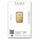 5g PAMP Suisse Gold Bar - Lady Fortuna