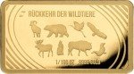 2023 Germany Wild Cat 9999 Gold Bar Coin