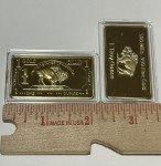 1 oz Gold Buffalo Bullion Bar .999 Fine