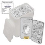 10 oz Silver Bars Perth Mint Dragon Series