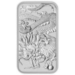 10 oz Silver Bars Perth Mint Dragon Series