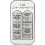 2024 Ten Commandments Silver Bar in Display Box