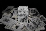 20 oz Australia Dragon Silver Rectangular Bars Set