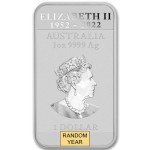 20 oz Australia Dragon Silver Rectangular Bars Set
