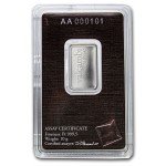 10g Valcambi Platinum Bar with Assay