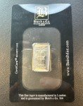 Baird & Co. 1/10 oz Platinum Bar - Vintage