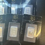 Baird & Co. 1/10 oz Platinum Bar - Vintage