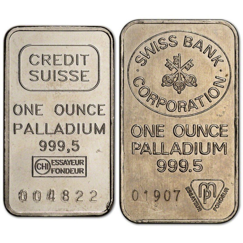 Palladium Bars