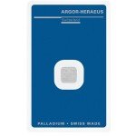 1 Gram Palladium Bar - Switzerland Argor-Heraeus