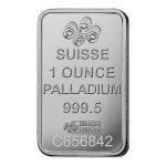 PAMP Suisse 1 oz Palladium Bullion Bar