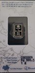 PAMP Suisse 1g Palladium Bar in Assay Card