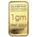 1 Gram Gold Bar - Affordable Investment Option
