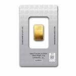 2.5g Gold Bar - Dove of Peace Design