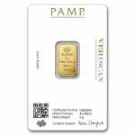 5g PAMP Suisse Gold Bar - Lady Fortuna