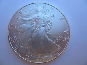 2004 Silver American Eagle Liberty Dollar 1-Oz