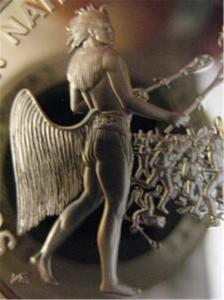 Choctaw Tribal Nations Silver and Gold Coin