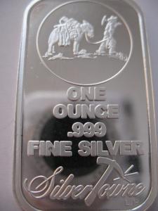1-OZ SILVERTOWNE MINT .999 PURE SILVER BULLION