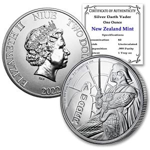 2023 Niue Silver Mandalorian Beskar Bar Coin