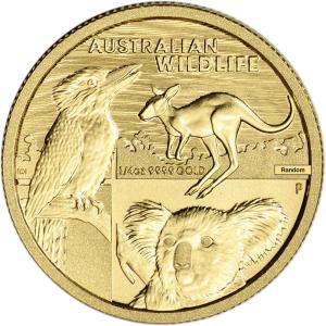 Australia Gold 1/4 oz $25 Wildlife Coin