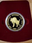 2003 2 oz Perth Mint Gold Nugget Coin