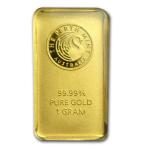 Perth Mint 1 Gram Gold Bar in Assay