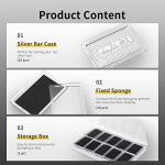 1 Oz Silver Bar Holder - 20 Pack Capsules