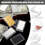 1 Oz Silver Bar Storage Case - Clear Acrylic