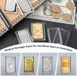 1 Oz Silver Bar Storage Case - Clear Acrylic
