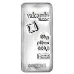 1 Kilo Valcambi Suisse .999 Silver Bar