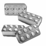 Monarch 1 oz .999 Fine Silver Building Block Bar