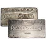 Engelhard 100 oz Silver Bar .999 Fine