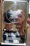 Sunshine 100 oz .999 Fine Silver Bar