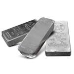 100 oz Silver Bar - Random Brand, Any Mint