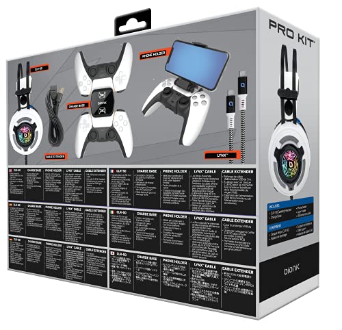 Bionik Pro Kit for PS5: Gaming Headset and Accessories