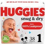 Huggies Size 1 Snug & Dry Diapers, 38 Count