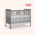 Dream On Me Carson 3-in-1 Convertible Baby Crib