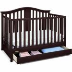 Convertible 4-in-1 Baby-to-Toddler Bed with Drawer