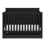Convertible 5-in-1 Baby-to-Toddler Bed with Drawer