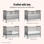 Dream On Me Carson 3-in-1 Convertible Baby Crib