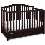 Convertible 4-in-1 Baby-to-Toddler Bed with Drawer