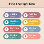 Honest Company Plant-Based Diapers, Size 2 (72 Count)